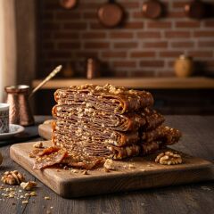 GÜMÜŞHANE CEVİZLİ PESTİL